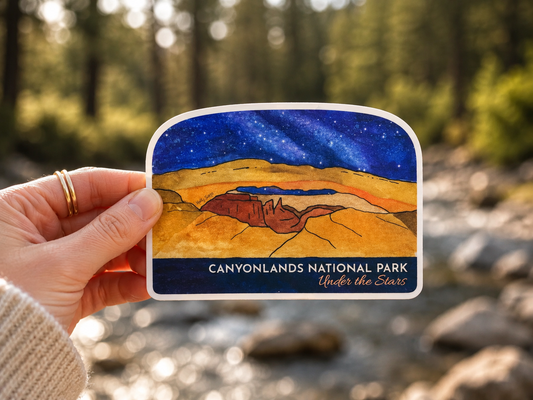 Canyonlands Under Stars