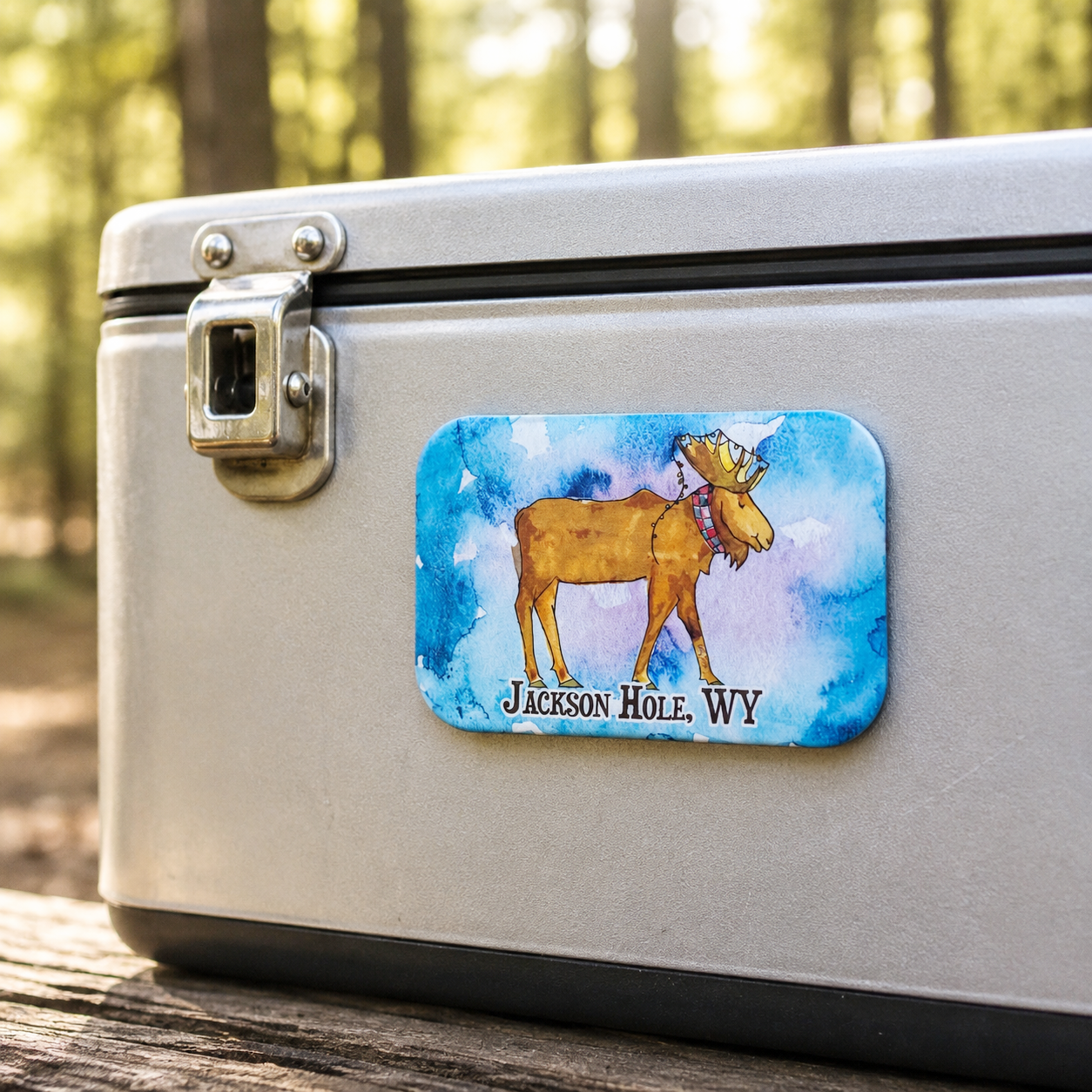 Light UP Moose Magnet