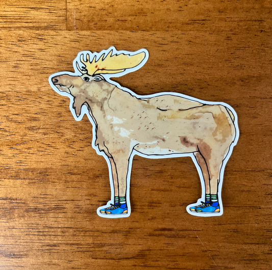 Moose in Sneakers