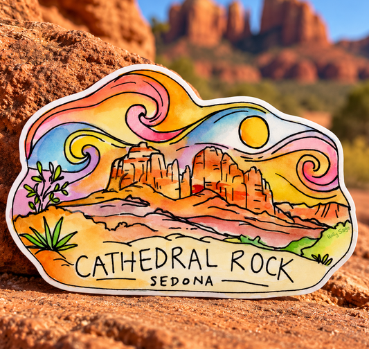 Cathedral Rock Sedona Sticker