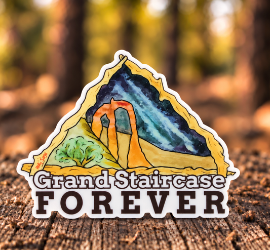 Grand Staircase Forever Sticker