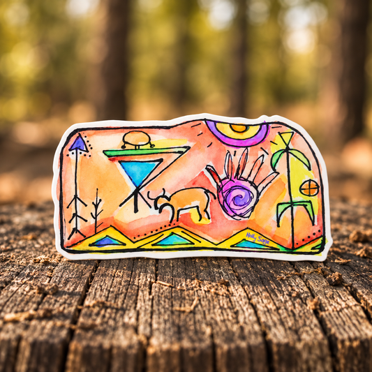 Petroglyph Sticker