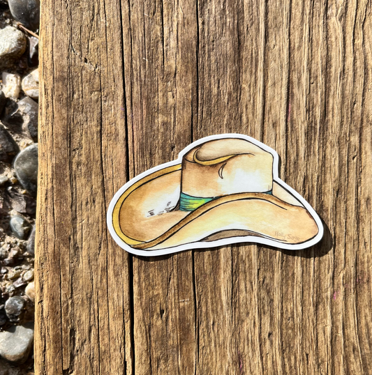Cowboy Hat Sticker