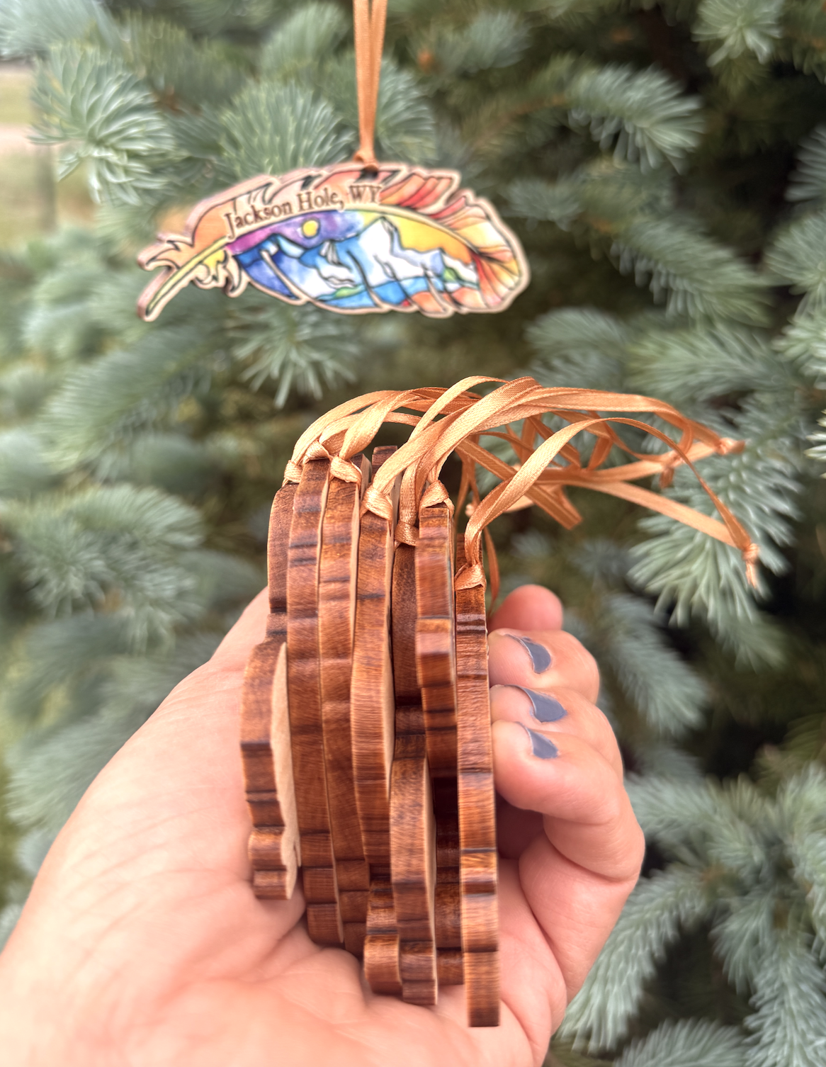 Jackson Hole Town Square Ornament