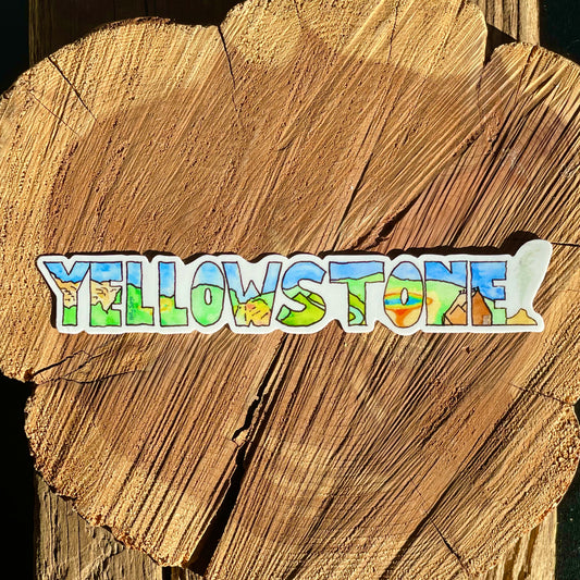 Yellowstone! Sticker
