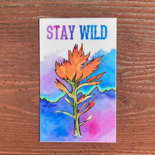 Stay Wild! Sticker
