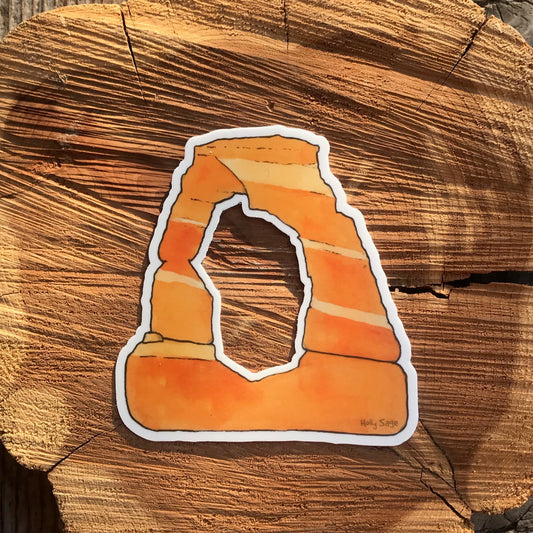 Delicate Arch from Arches National Park sticker