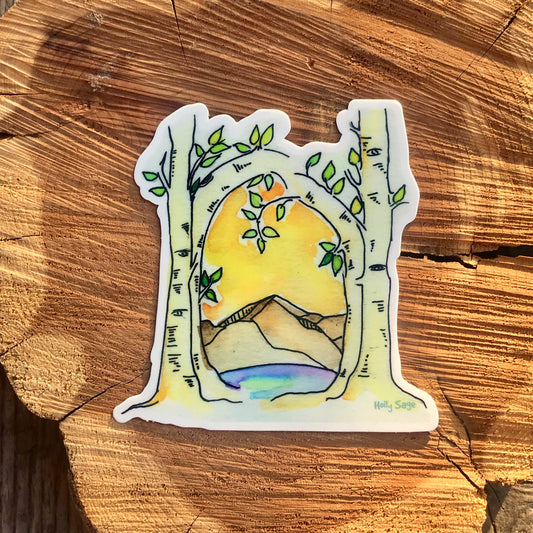 Aspen Grove Sticker