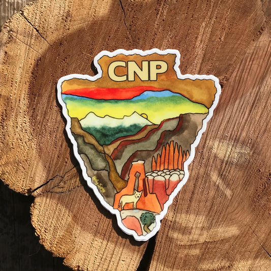 Canyonlands National Park arrowhead sticker