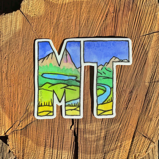MT Abbreviation Sticker