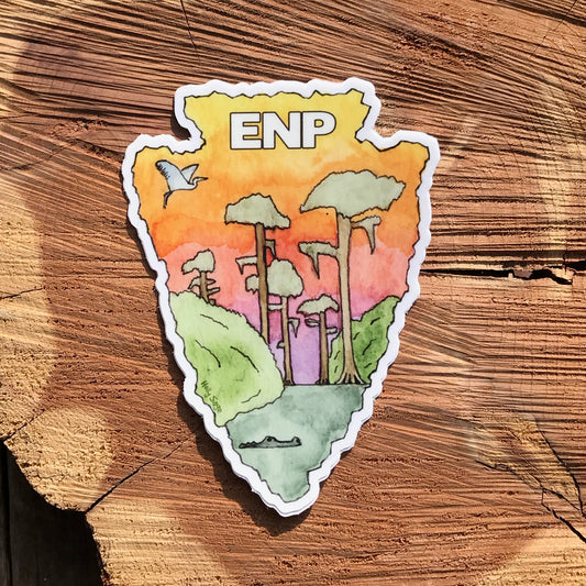 Everglades National Park arrowhead sticker