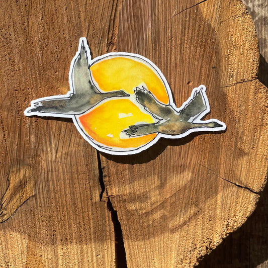 Wild Geese Sticker