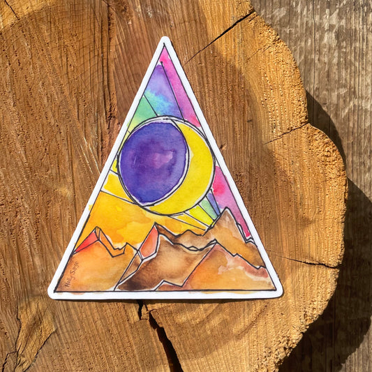 Moonshine Mountains Sticker