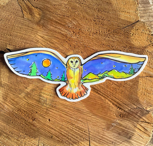 Owlscape Sticker