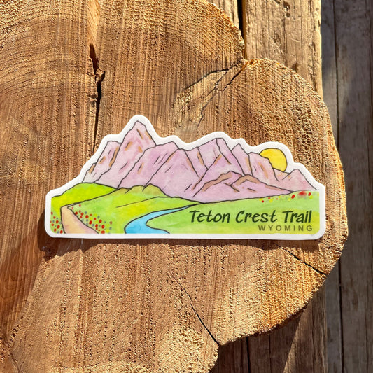 Teton Crest Trail Sticker