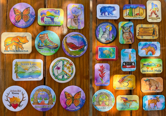 Holly Sage Art Magnets