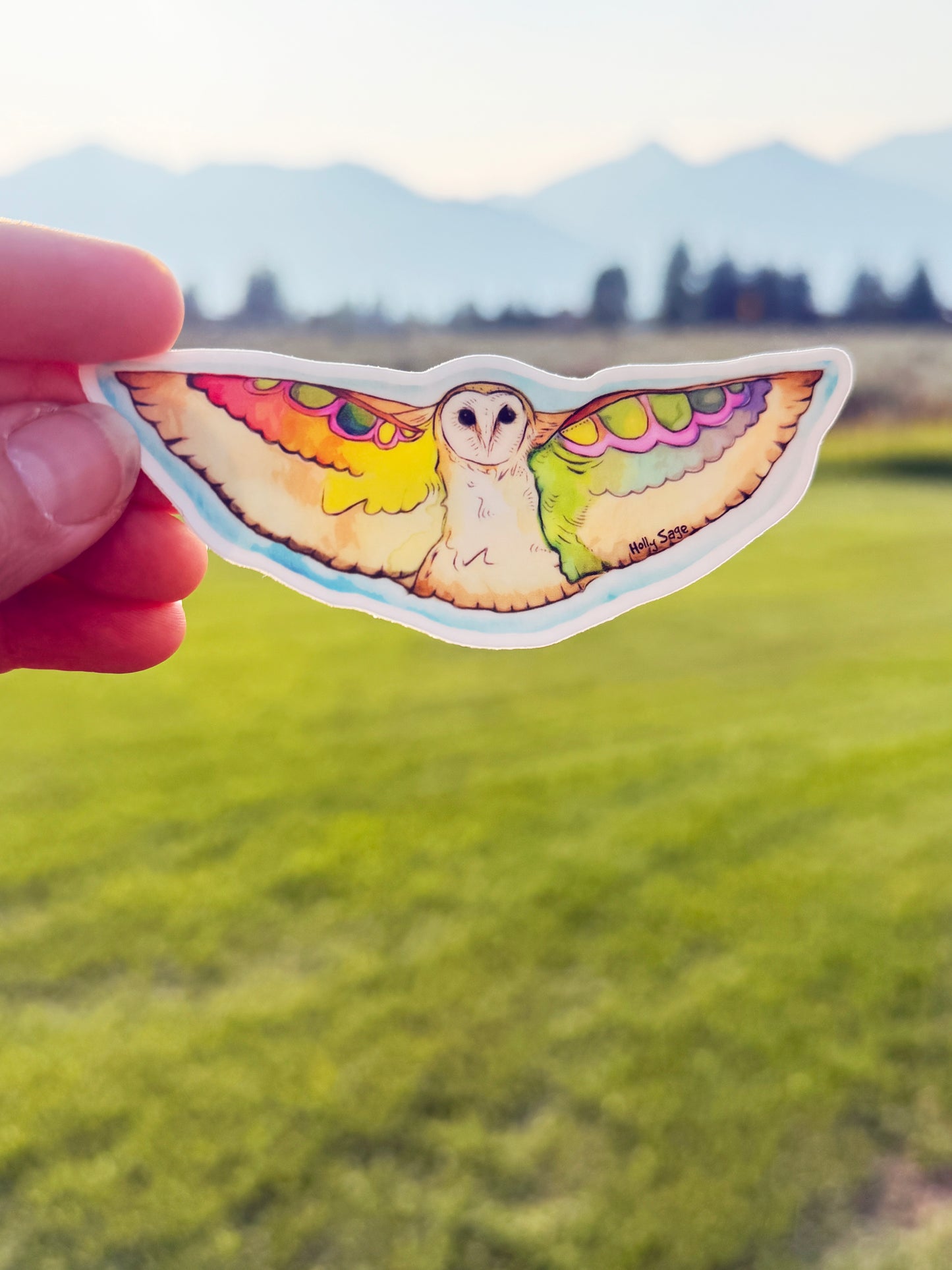 Barn Owl Sticker
