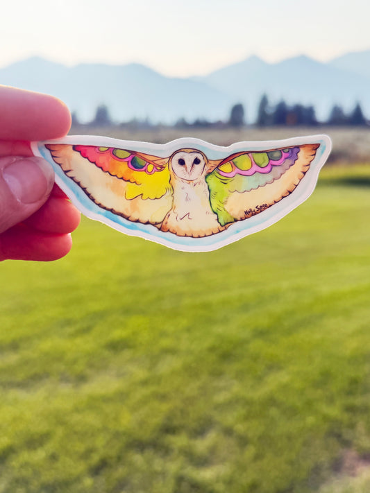 Barn Owl Sticker