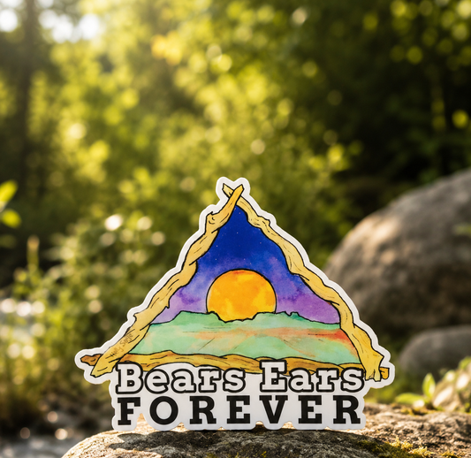 Bears Ears Forever Sticker
