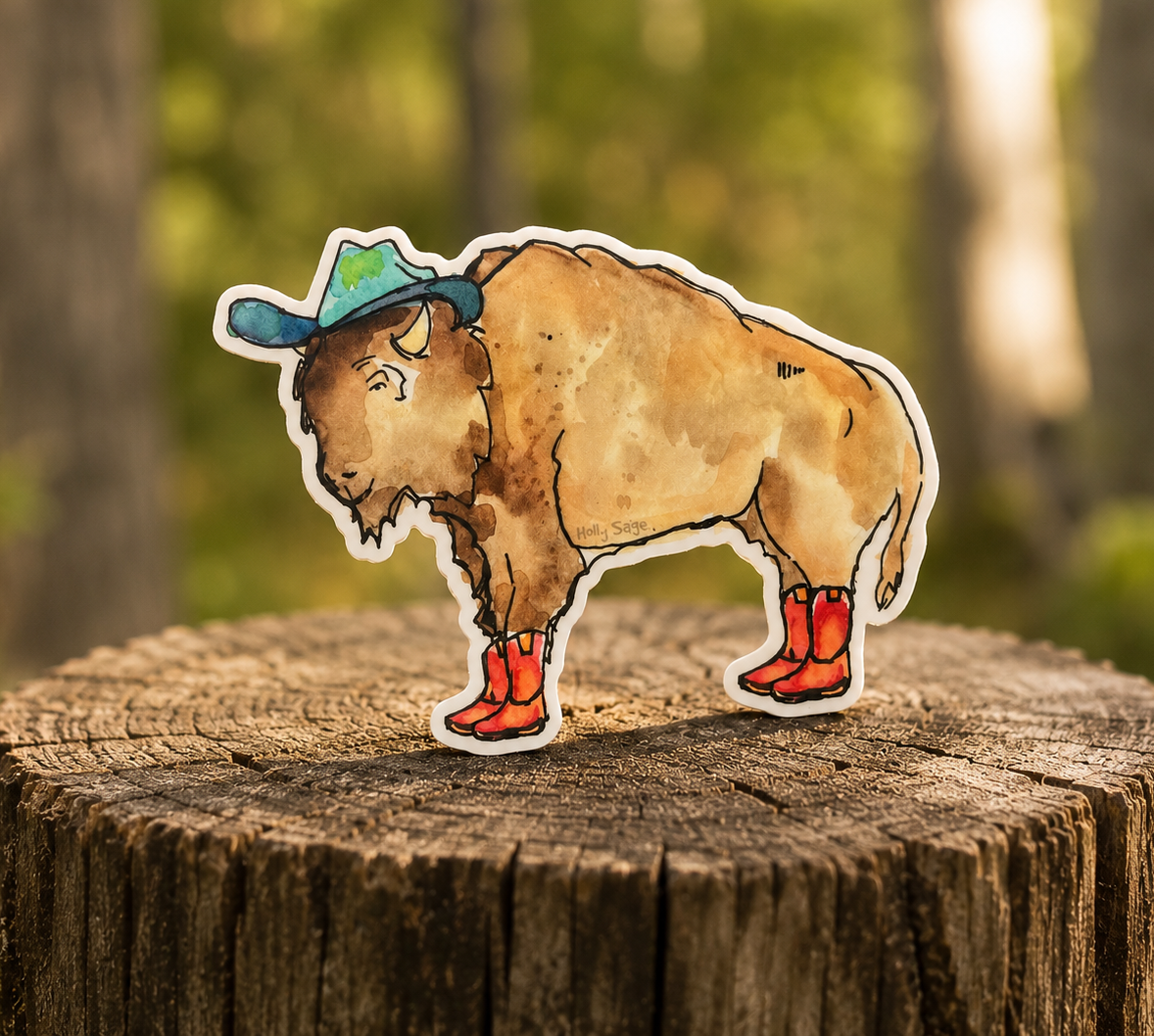 Bison in Boots