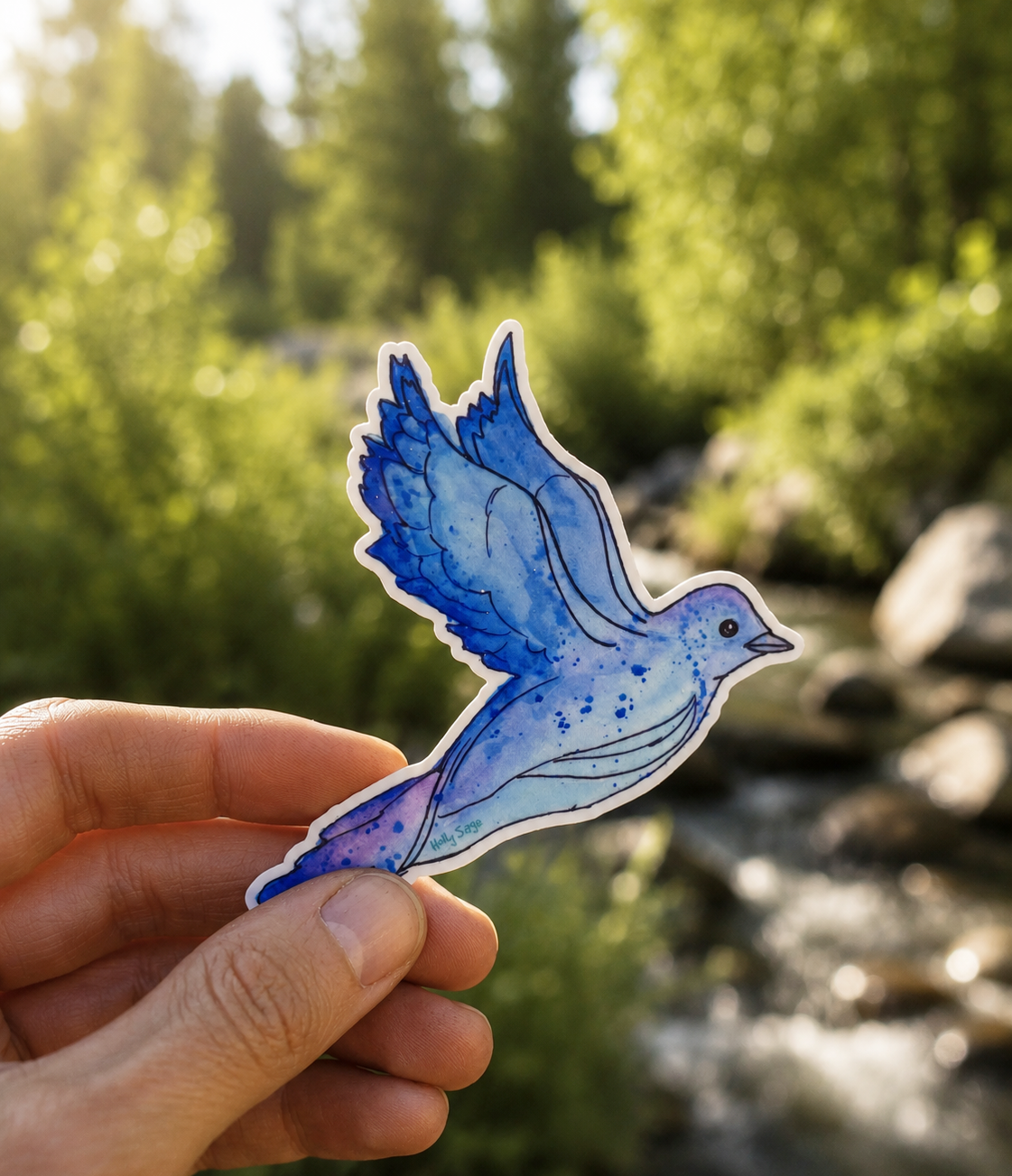 Bluebird Sticker