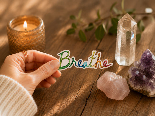 Breathe Sticker