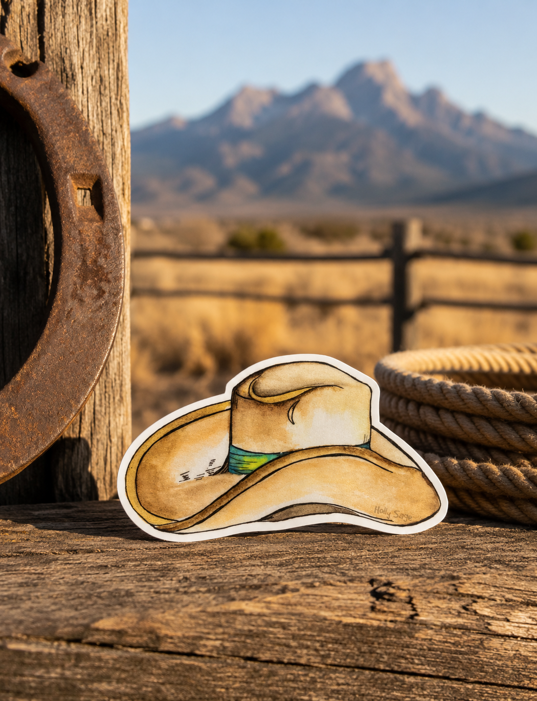Cowboy Hat Sticker