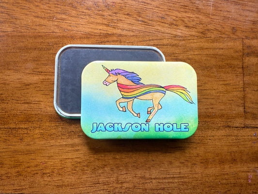 Cody's Unicorn - Jackson Hole Magnet