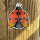 Ladybug Glitter Sticker