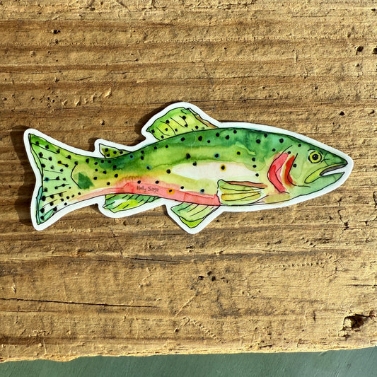 Spotted Cutthroat Sticker