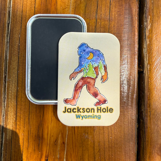 Forest Sasquatch Magnet, Jackson Hole