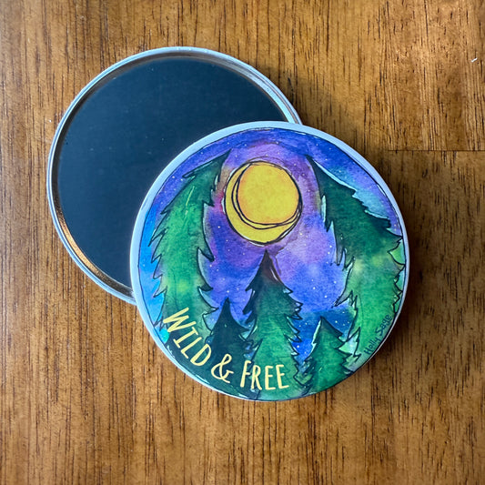 Wild and Free Magnet