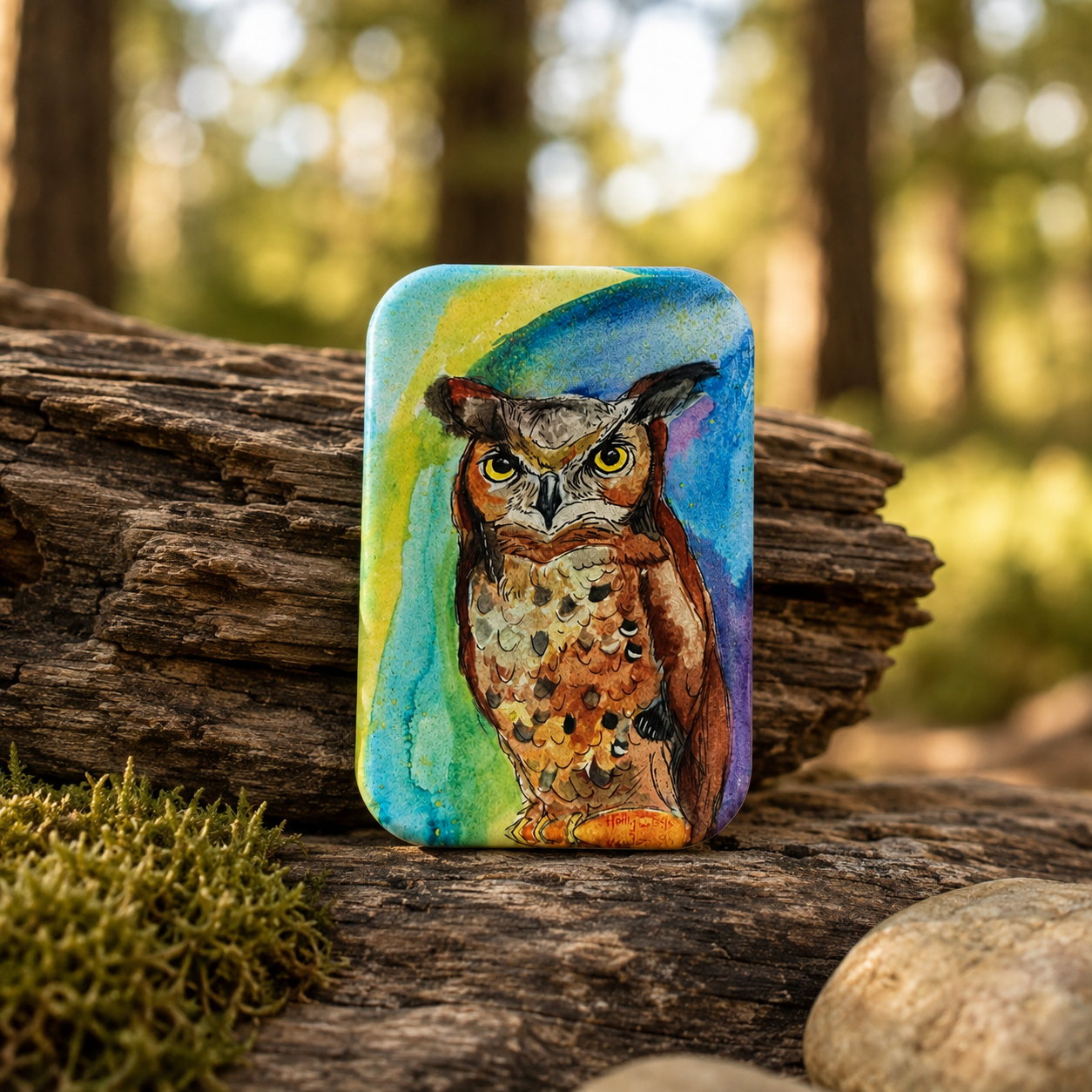 Owl Eyes Magnet