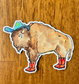 Bison in Boots