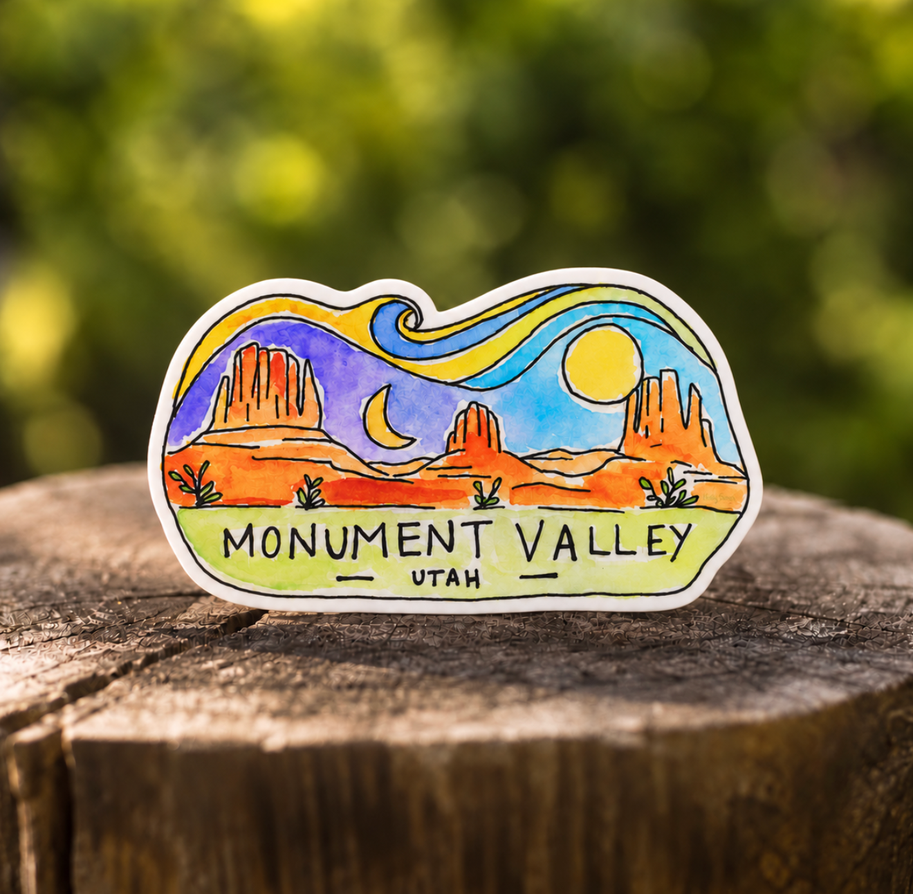 Monument Valley Sticker