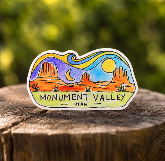 Monument Valley Sticker