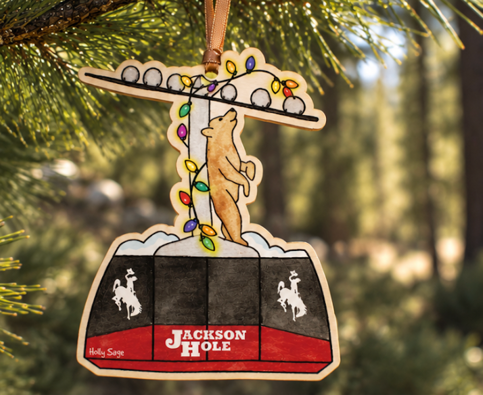 Jackson Hole Tram Ride Ornament