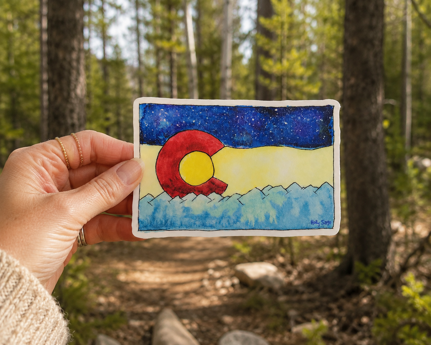 Colorado Flag Sticker