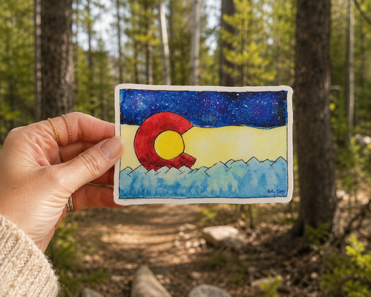 Colorado Flag Sticker