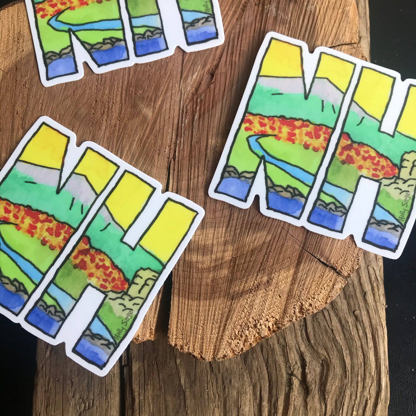NH Abbreviation Sticker