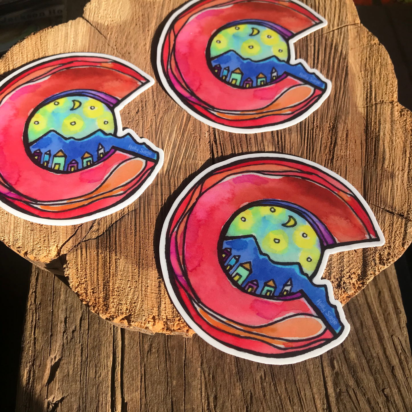 Colorado Village Sticker