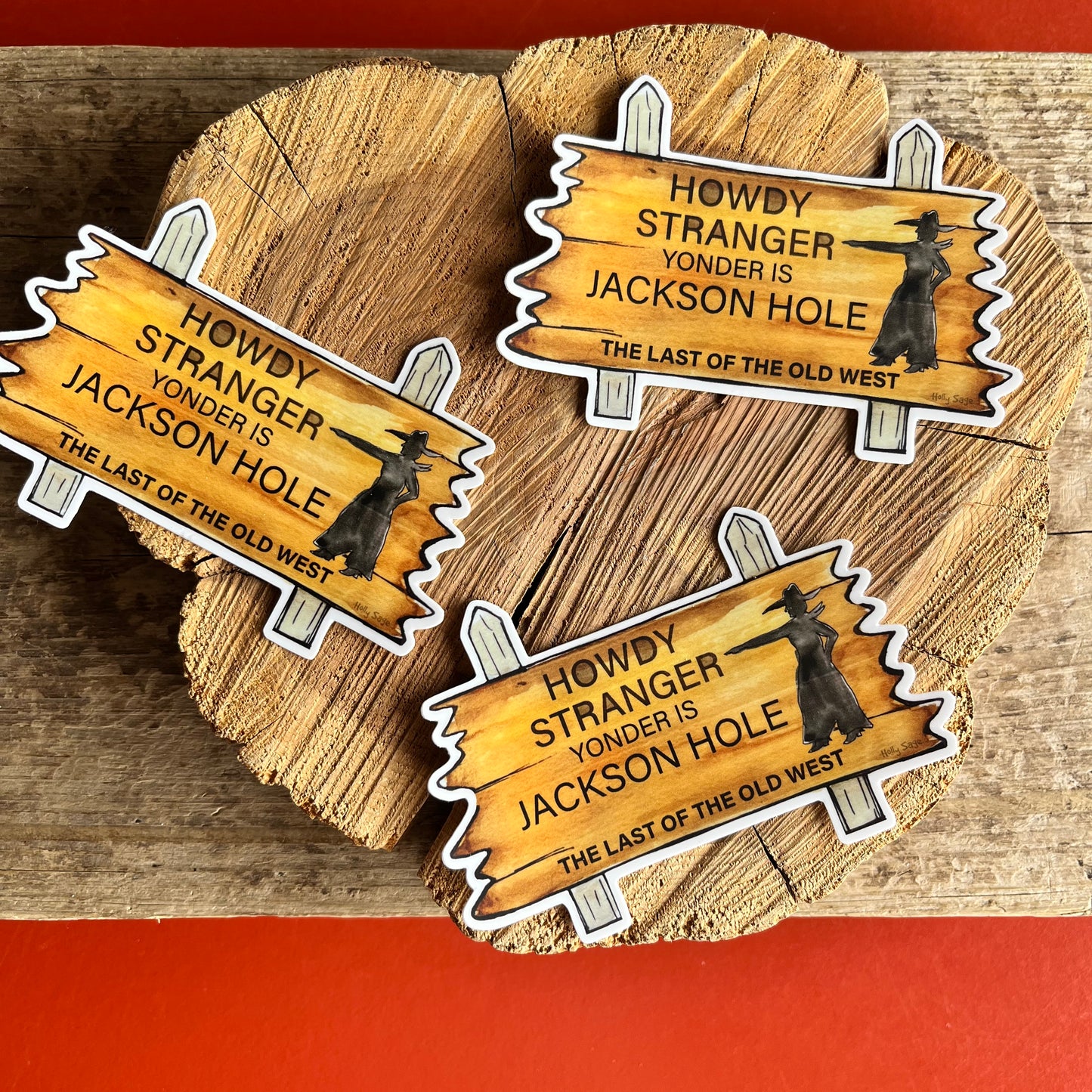 Howdy Stranger! Sticker