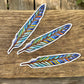 One Fine Feather Sticker