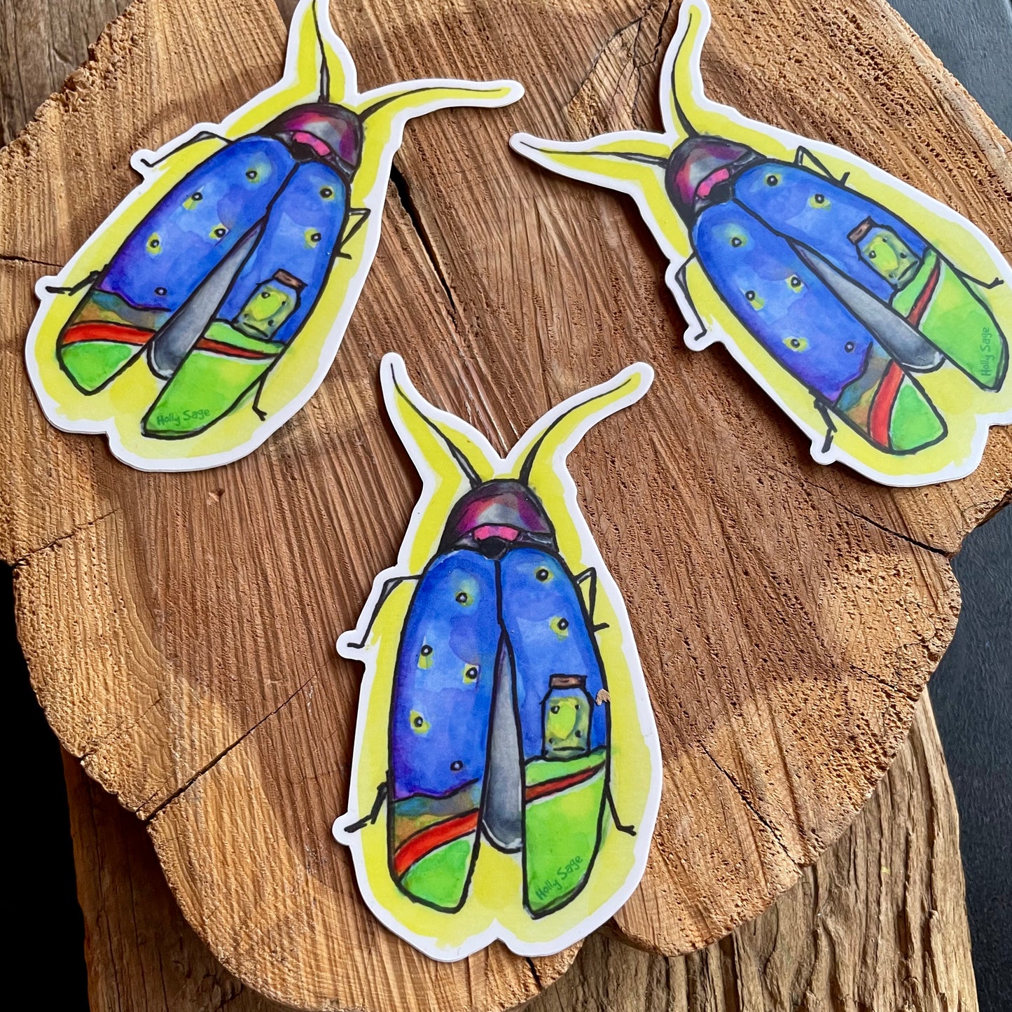 Firefly Glow Sticker
