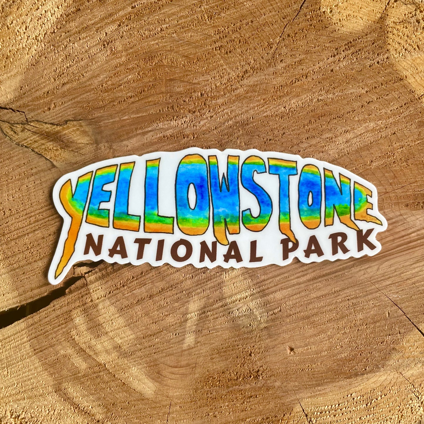 Yellowstone Grand Prismatic Sticker
