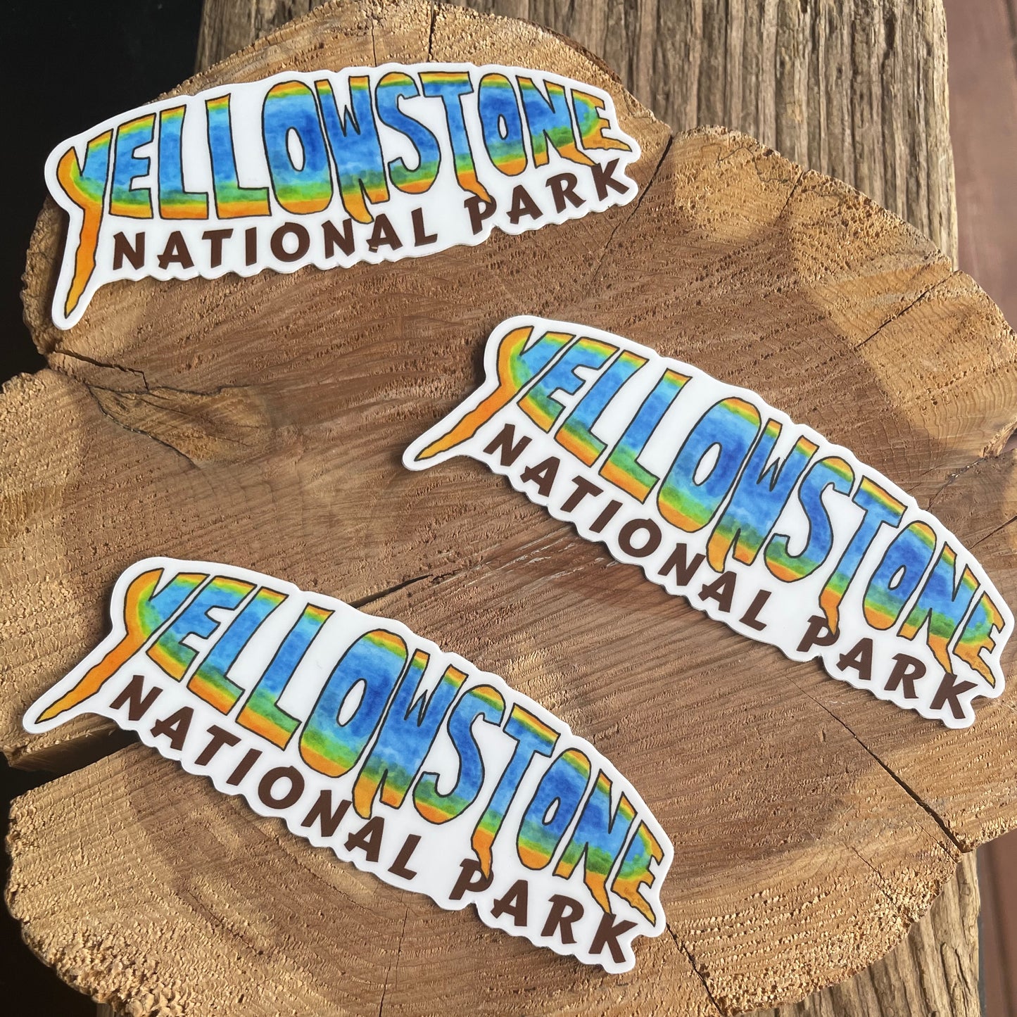 Yellowstone Grand Prismatic Sticker