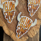 Yellowstone Bison Head Sticker
