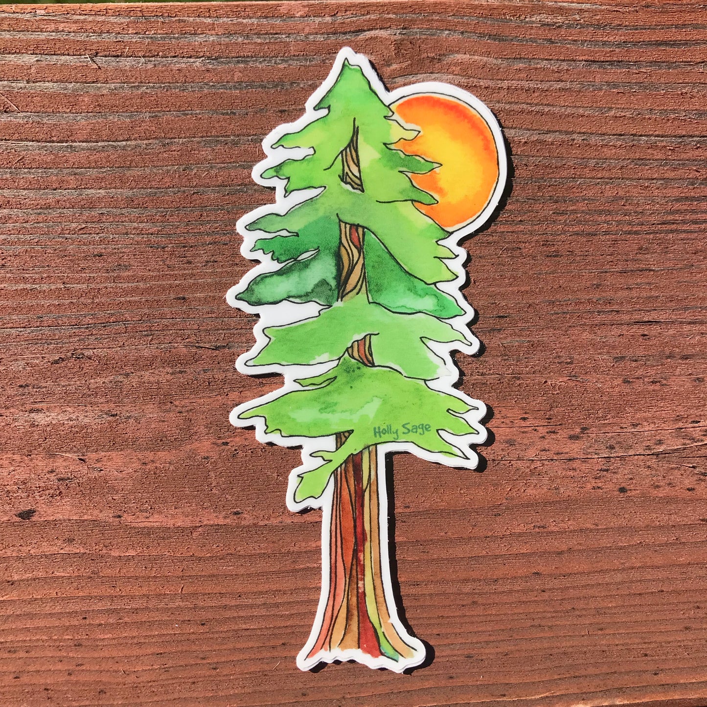Redwood Sticker