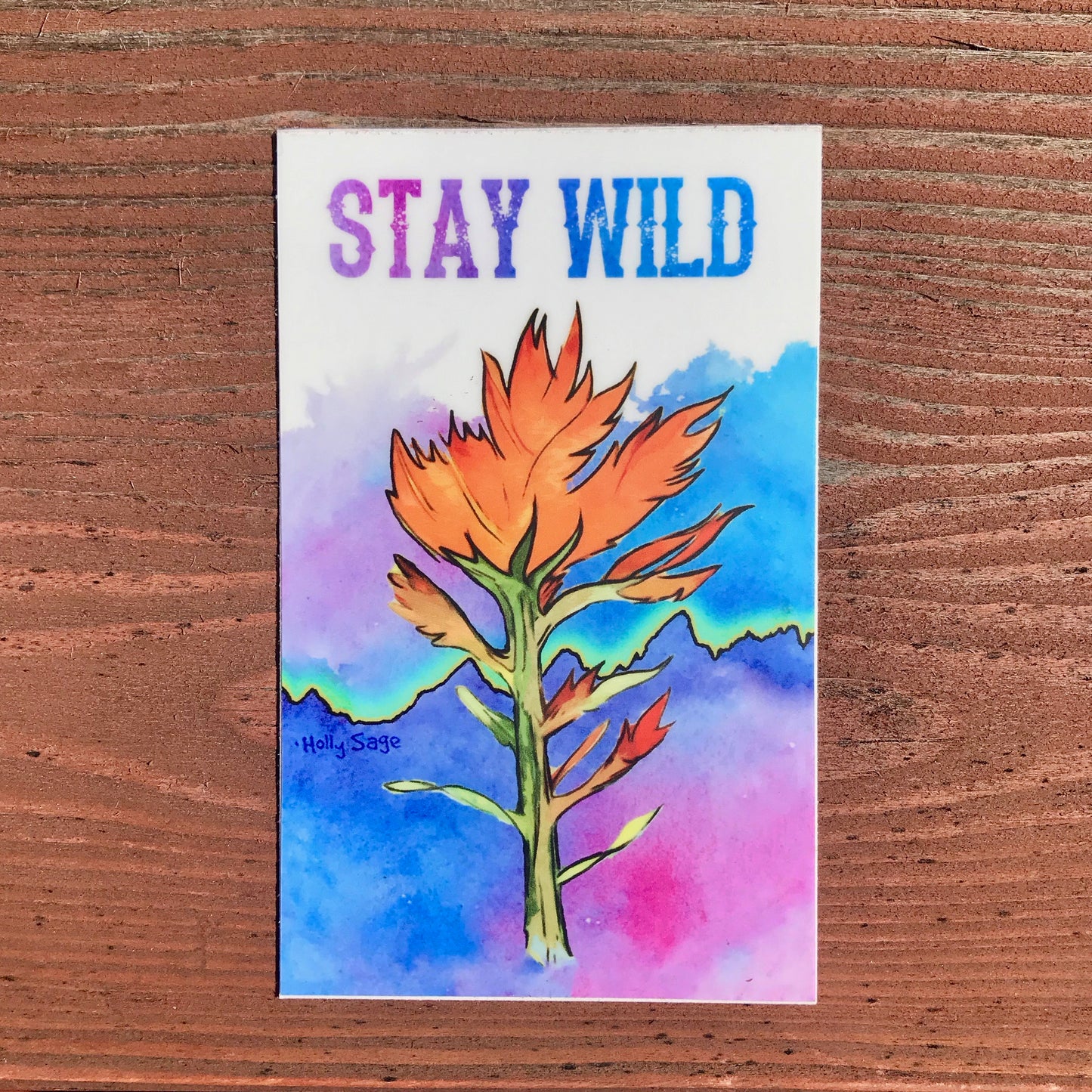 Stay Wild! Sticker