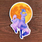 Wyoming Moon Sticker